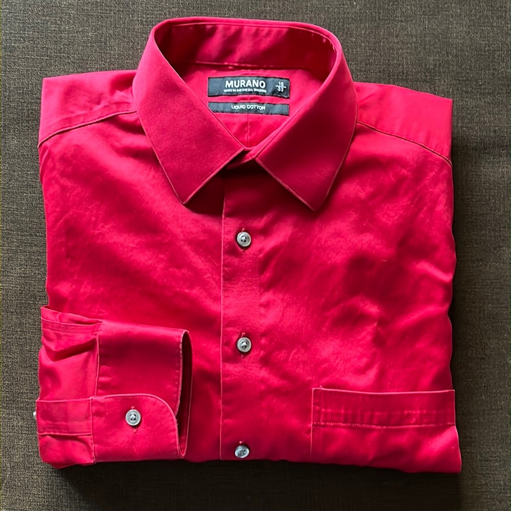 Murano Liquid Cotton Dress Shirt